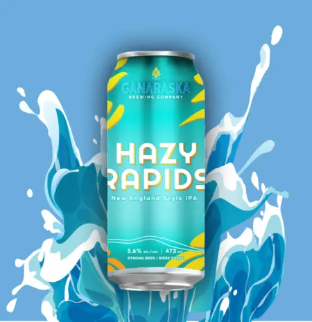 photo of beer Hazy Rapids